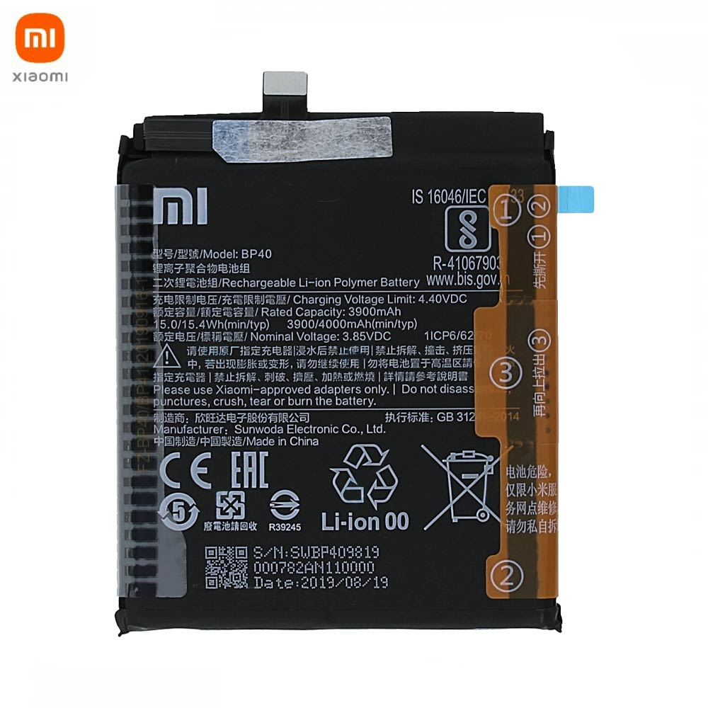 3000000314494.jpg Batterie Originale Xiaomi Mi 9T Pro 46020004A08003 BP40 – Image 1