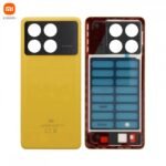 Cache Arrière Original Xiaomi Poco X6 Pro 5G 560017N11A00 Jaune