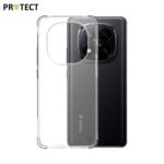 Coque Silicone Renforcée PROTECT pour Xiaomi Redmi Note 14 Pro+ 5G Transparent