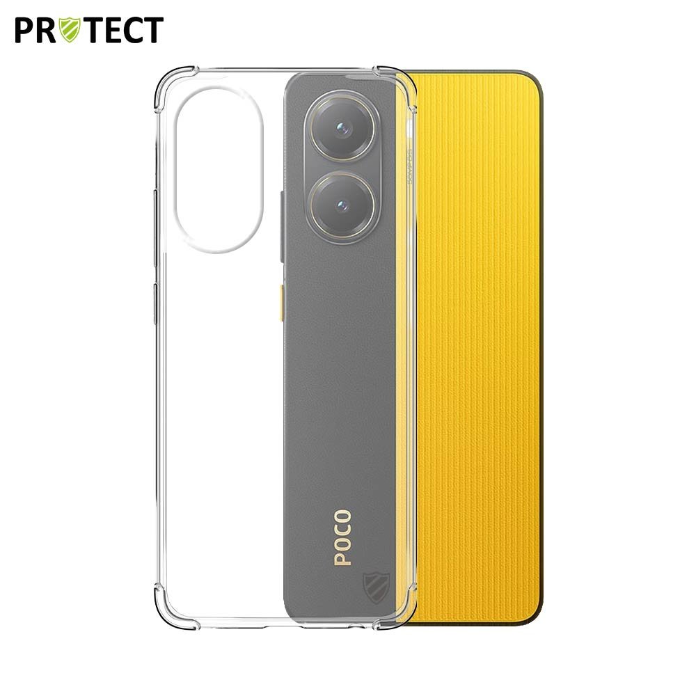 3000000359983.jpg Coque Silicone Renforcée PROTECT pour Xiaomi Poco X7 Pro 5G Transparent – Image 1