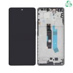 Ecran Tactile Original Pulled avec Châssis (PIEC) Xiaomi Redmi Note 14 Pro 4G Noir