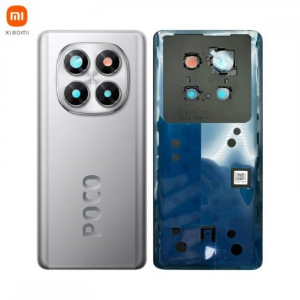Cache Arrière Original Xiaomi Poco X7 5G 5600060016P00 Argent