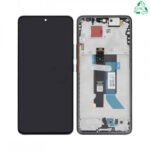 Ecran Tactile Original Pulled avec Châssis (PIEC) Xiaomi Poco X7 5G Noir