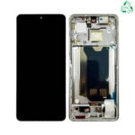 Ecran Tactile Original Pulled avec Châssis (PIEC) Xiaomi Poco F7 Pro 5G Argent