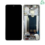 Ecran Tactile Original Pulled avec Châssis (PIEC) Xiaomi Poco F7 Pro 5G Bleu
