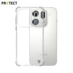 Coque Silicone Renforcée PROTECT pour OPPO Find X9 Pro Transparent