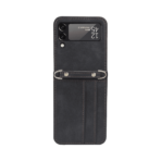 Housse de Protection Samsung Galaxy Z Flip 4 5G F721 avec Lanière Noir – Image 2