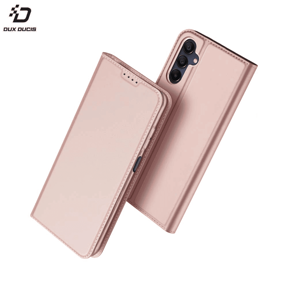 img_3668 Housse de Protection Skin Pro Dux Ducis pour Samsung Galaxy A16 5G A166/Galaxy A16 4G A165 Rose – Image 1