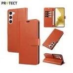 Housse de Protection IP011 PROTECT pour Samsung Galaxy S22 S901 Marron