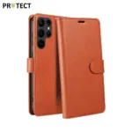 Housse de Protection IP011 PROTECT pour Samsung Galaxy S23 Ultra 5G S918 Marron