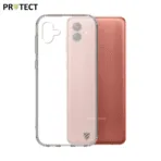 Coque Silicone PROTECT pour Samsung Galaxy A04 A045 Transparent