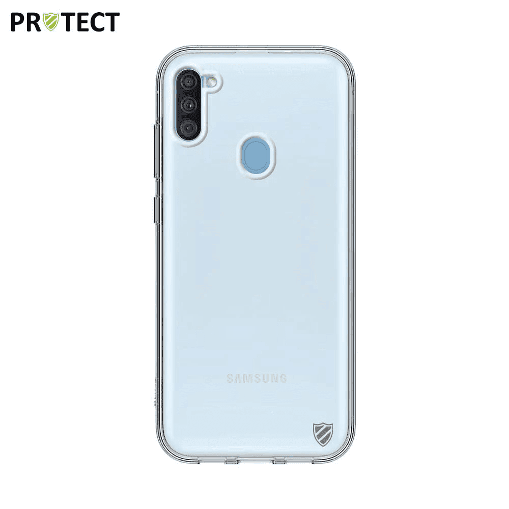 img_4338 Coques Silicone PROTECT pour Samsung Galaxy A11 A115 Bulk Transparent – Image 1