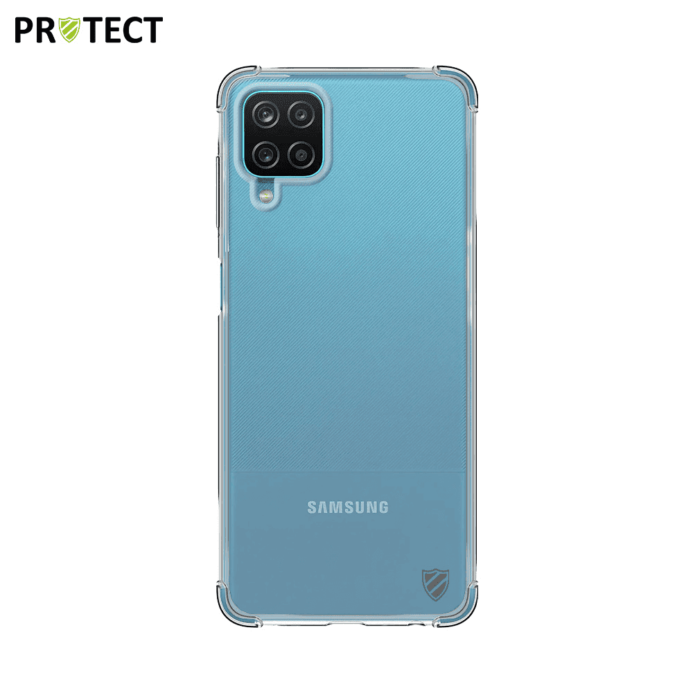 img_4340 Coque Silicone Renforcée PROTECT pour Samsung Galaxy A12 A125/Galaxy M12 M127 Transparent – Image 1