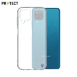 Coques Silicone PROTECT pour Samsung Galaxy A12 Nacho A127 Bulk Transparent