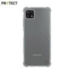 Coques Silicone PROTECT pour Samsung Galaxy A22 5G A226B Bulk Transparent – Image 2