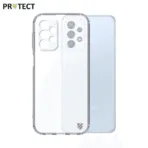 Coques Silicone PROTECT pour Samsung Galaxy A23 5G A236/Galaxy A23 4G A235 Bulk Transparent