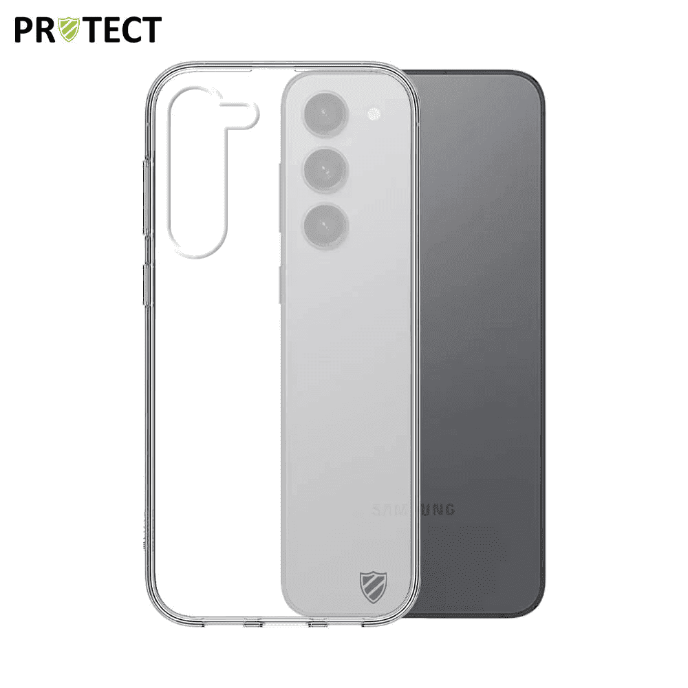 img_4363 Coques Silicone PROTECT pour Samsung Galaxy S23 Plus 5G S916 Bulk Transparent – Image 1