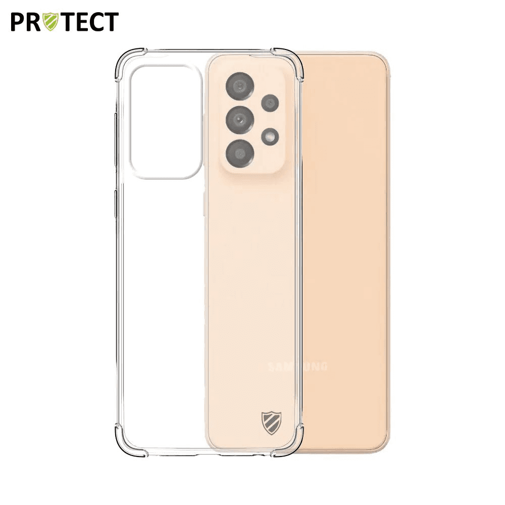img_4375 Coques Silicone Renforcée PROTECT pour Samsung Galaxy A34 5G A346 Bulk Transparent – Image 1