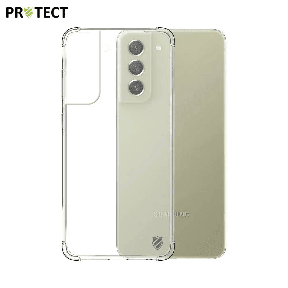 img_4383 Coques Silicone Renforcée PROTECT pour Samsung Galaxy S21 FE G990 Bulk Transparent – Image 1