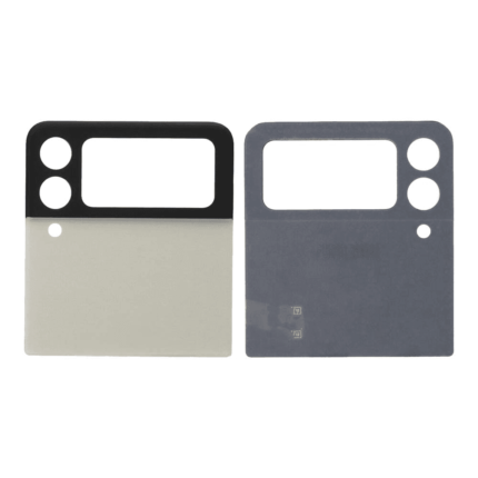 Cache Arrière Premium Samsung Galaxy Z Flip 3 5G F711 (Supérieur) Crème