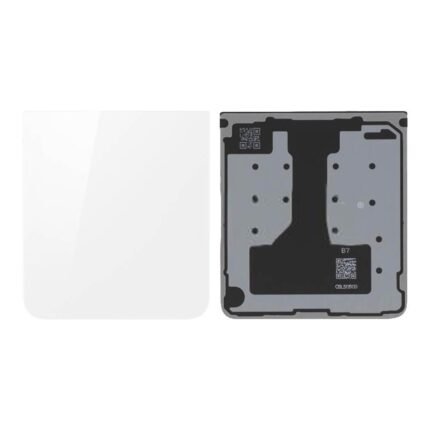 Cache Arrière Premium Samsung Galaxy Z Flip 7 FE F761 Blanc