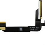 Nappe jack  casque Câble flexible Compatible avec iPad 3 (A141 Noir (A1416, A1430, A1403)