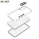 Pack de Protection Coque + Protection Lentille + Verre Trempé PROTECT pour Samsung Galaxy A16 5G A166/Galaxy A16 4G A165 Transparent