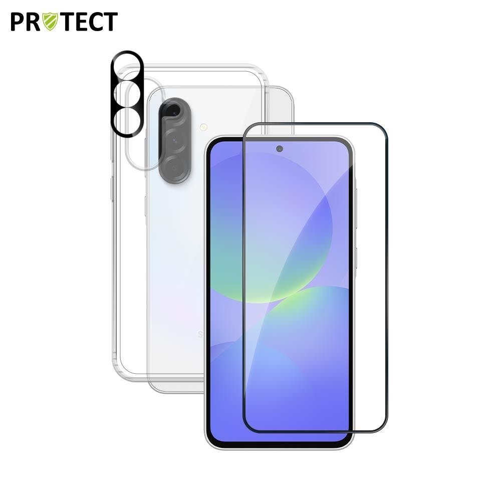 img_4748 Pack de Protection Coque + Protection Lentille + Verre Trempé PROTECT pour Samsung Galaxy A36 5G A366 Transparent – Image 1