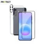 Pack de Protection Coque + Protection Lentille + Verre Trempé PROTECT pour Samsung Galaxy A57 5G A576 Transparent