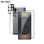 Pack de Protection Intégrale PROTECT Samsung Galaxy S25 Ultra S938 Transparent - Coque + Verre Trempé + Lentille | GSM Multi Services
