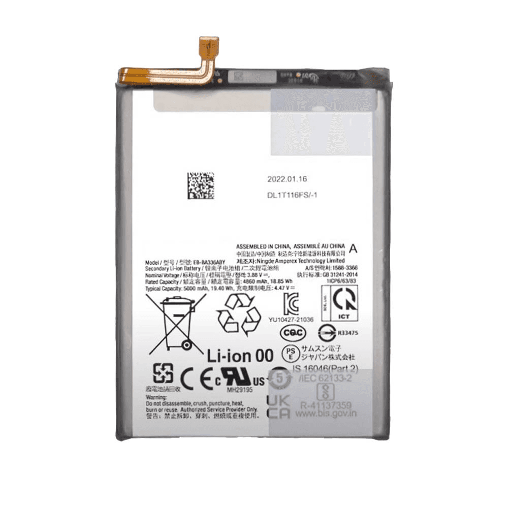 img_4990 Batterie Premium Samsung Galaxy A33 5G A336/Galaxy A53 5G A536 EB-BA336ABY EB-BA536ABY – Image 1