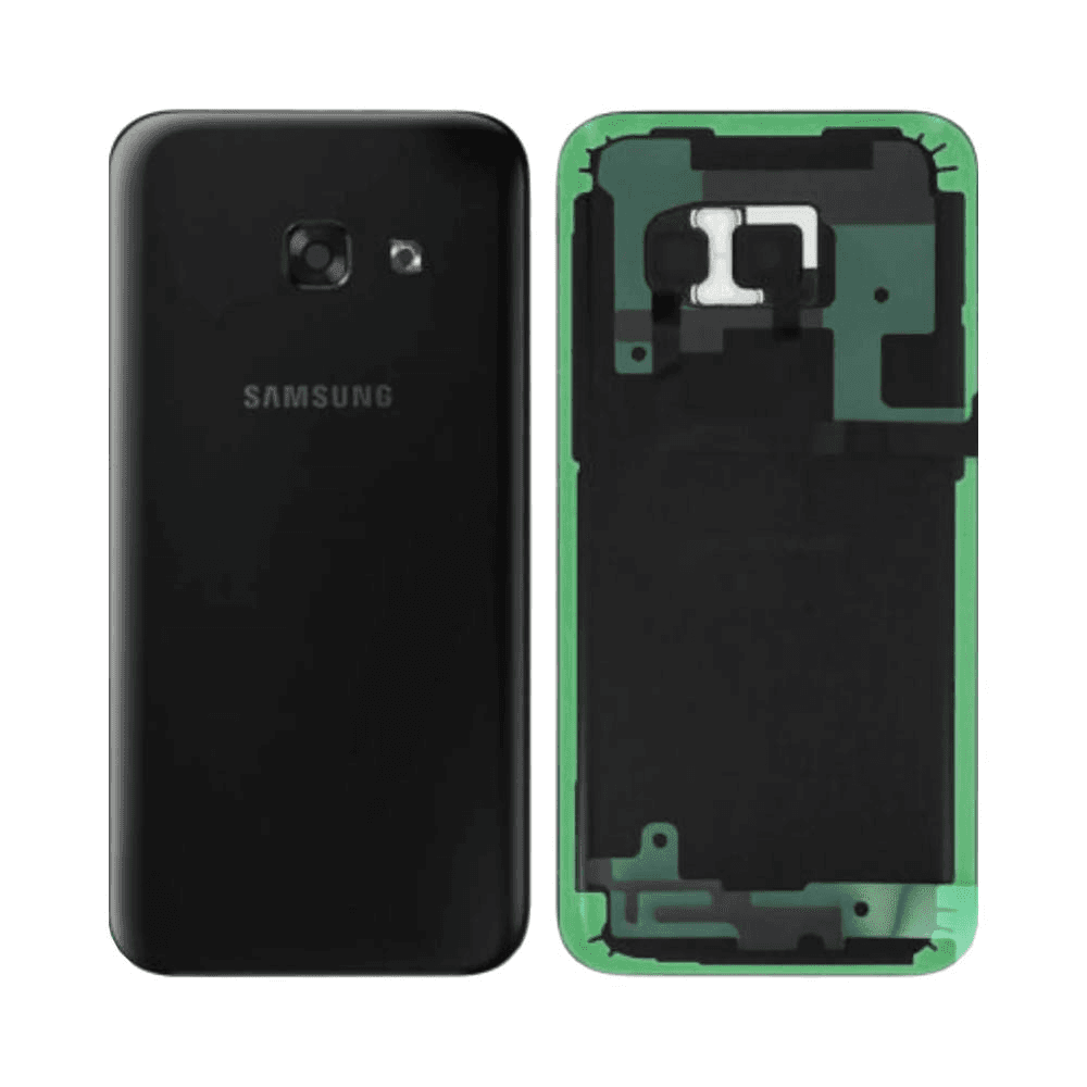 img_5227 Cache Arrière Premium Samsung Galaxy A3 2017 A320 Noir – Image 1