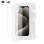 Verre Trempé (x2) avec Applicateur Installation Facile PROTECT pour Apple iPhone 15 Pro