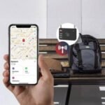 Traceur GPS MILI MiLock iOS Apple Find My Noir