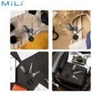 Traceur GPS MILI MiTag Duo Apple Find My & Google Find Hub Blanc – Image 2