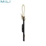 Traceur GPS MILI MiTag Duo avec Étiquette de Bagage en Cuir PU Apple Find My & Google Find Hub Noir – Image 2