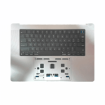 Top Case Apple MacBook Pro 16" M2 Pro/M2 Max (2023) A2780 Rétro-Éclairage AZERTY Gris Sidéral