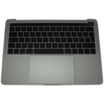 Top Case Apple MacBook Pro Touch Bar Retina 13" (2019) A1989/MacBook Pro Touch Bar Retina 13" (2018) A1989 AZERTY Gris Sidéral