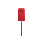Housse de Protection MagSafe en Cuir Apple iPhone 12 Pro Max Rouge