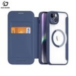 Housse de Protection magSafe Skin X Pro Dux Ducis pour Apple iPhone 15 Plus Bleu