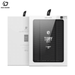 Housse de Protection Toby Dux Ducis pour Apple iPad 7/iPad 8 A2197/A2198/A2200/A2270/A2428/A2429/A2430 Noir