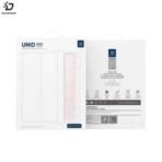 Housse de Protection Unid Dux Ducis pour Apple iPad Pro 11" M4 (5e génération) Rose – Image 2