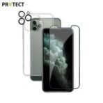 Pack de Protection Coque + Protection Lentille + Verre Trempé PROTECT pour Apple iPhone 11 Pro Max Transparent