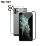 Pack de Protection Coque + Protection Lentille + Verre Trempé PROTECT pour Apple iPhone 11 Pro Max Transparent