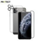 Pack de Protection Coque + Protection Lentille + Verre Trempé PROTECT pour Apple iPhone 11 Pro Transparent
