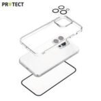 Pack de Protection Coque + Protection Lentille + Verre Trempé PROTECT pour Apple iPhone 11 Transparent – Image 3
