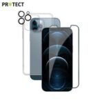 Pack de Protection Coque + Protection Lentille + Verre Trempé PROTECT pour Apple iPhone 12 Pro Max Transparent