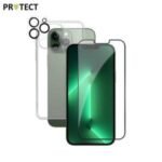 Pack de Protection Coque + Protection Lentille + Verre Trempé PROTECT pour Apple iPhone 13 Pro Transparent
