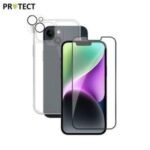 Pack de Protection Coque + Protection Lentille + Verre Trempé PROTECT pour Apple iPhone 14 Plus Transparent