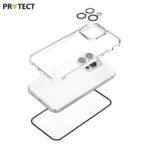 Pack de Protection Coque + Protection Lentille + Verre Trempé PROTECT pour Apple iPhone 14 Transparent – Image 3